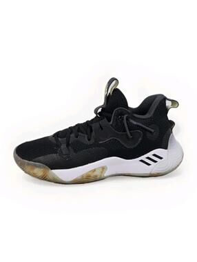 Adidas Harden Stepback 3 - Black Marbled Basketball Shoes - Mens 9 (GY6416)